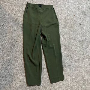J. Crew Women's Olive Ankle Pants